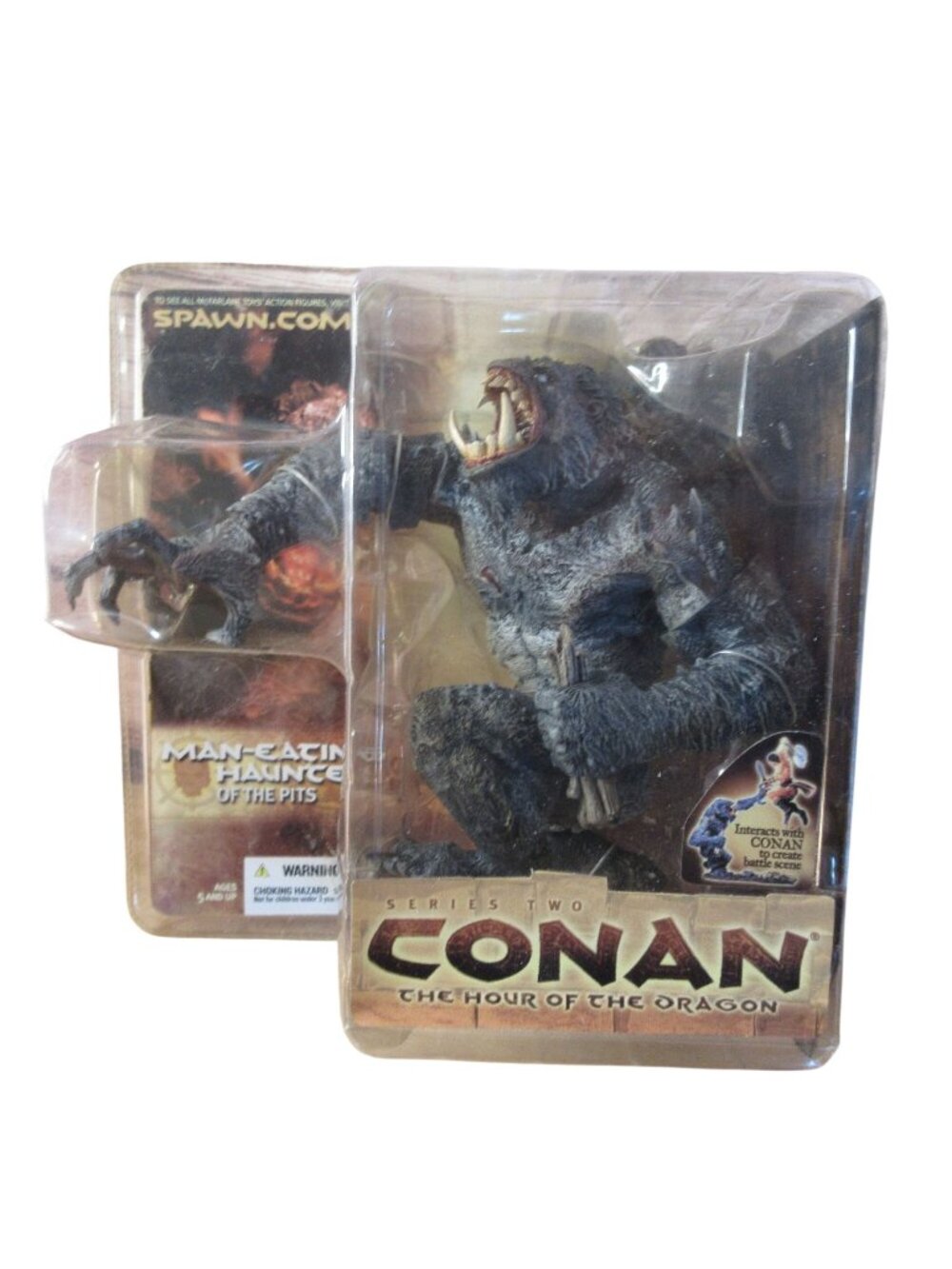 Man-eating Haunter of the Pits Conan Series 2 Hour of the Dragon Mcfarlane 2004